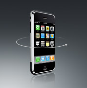 iPhone with earbuds